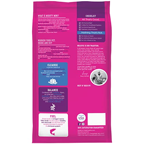  Solid Gold Dry Puppy Food - Made With Real Chicken & Nutritious Superfoods - Love At First Bark Grain Free Puppy Dry Food To Promote Healthy Growth, High Energy And Gut Wellness