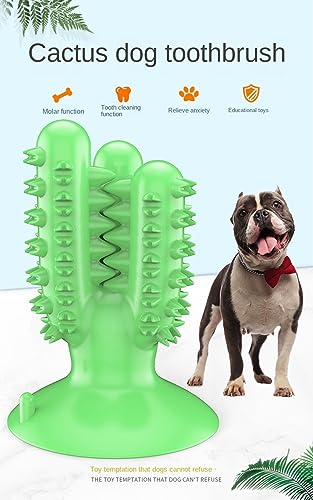  MeDapi Dog Toothbrush, Dog Teeth Cleaning Stick, Dog Teeth Grinding Stick, Food Leakage Device, Chewing-Resistant Pet Supplies, Pet Toys Yellow