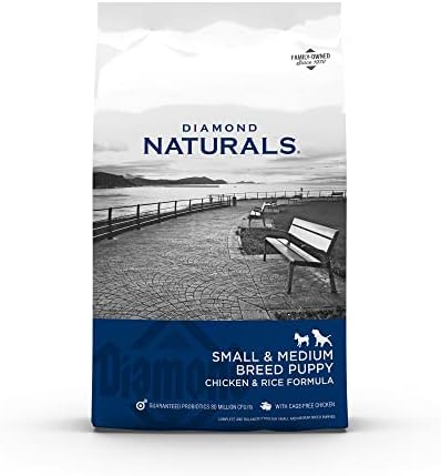  Diamond Naturals Dry Food For Adult Dogs, Small Breed Chicken And Rice Formula, 18 Pound Bag