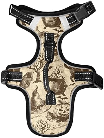  Oyihfvs Retro Metal Style Vintage Posters For Food Coffee Beer Dog/Cat Vest Harness, Reflective Adjustable Antiskid No Pull Pet Harness With Leash Clips Easy Control Handle For Cats Dogs M