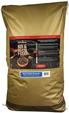 Blue Ridge Fish Food Pellets [2lb] Koi And Goldfish Growth Formula, Mini Floating Pellet, Balanced Diet