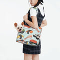  Pet Carrier For Small Dogs And Cats Kawaii Sushi Food Puppy Dog Carrier Purse Cat Carrier Bag Portable Pet Tote Bag