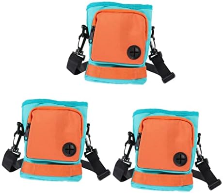  Mipcase 2pcs Picnic With Use Dog For Train And Daily Waist Treat Holder Adjustable Toy Poop Shoulder Kibbles Yellow Training Food Dogs Pouch Strap Snack Wear-resistant Bag Pet Walking