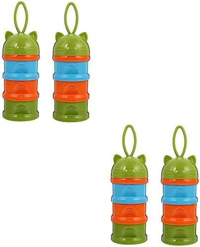  POPETPOP 6 Pcs Bird Feeder Water Cup Drink Dispenser Colorful Drinking Glasses Travel Cockatiel Outdoor Bird Aviary Bird Treat Box Bird Supply Parrot Feeder Cup Green Food Snack Cup