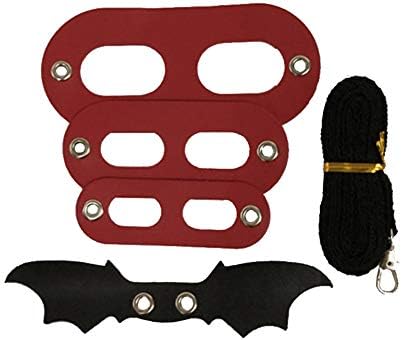  XxiaoTHAWxe Pet Leash Traction Rope, Adjustable Reptile Leash Bearded Dragon Lizard Harness Wing Traction Rope Set For Walking Training Running - Black Without Wing