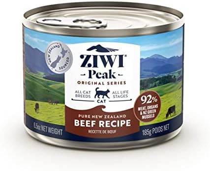  ZIWI Peak Canned Wet Cat Food – All Natural, High Protein, Grain Free, Limited Ingredient, With Superfoods, Lamb, 6.5 Ounce (Pack Of 12)