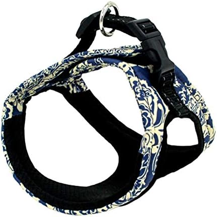  LFOEwpp7 Dog Vest Harness, Pet Dog Puppy Adjustable Breathable Reflective Training Walking Vest Harness 4# L