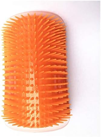 YangYan Pet Cat Self Groomer For Cat Grooming Tool Hair Removal Comb Dogs Cat Brush Hair Shedding Trimming Massage Device With Catnip (Color : Lake Blue, Size : 9x13cm)