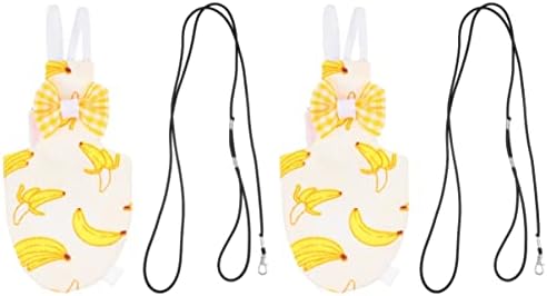  Balacoo 3pcs Rope Training Macaw Supplies For Parakeet Parrots Clothes Light Leash Birds Nappy- With Cockatiel Bird Nappies Suit Clothing Diaper S Budgie Harness Mini Pee Parrot Cotton &
