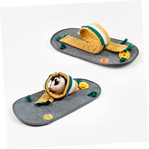  Balacoo 4pcs Cage For Food Toys Hammock Resting Sleeping Ferret Mice Feeding Snuffle Playing Foraging Rabbit Hanging Toy Dog Play Hamster Guinea Squirrel Tubes Versatile Rat Hideaway
