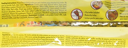  Vitakraft Triple Baked Crunch Sticks With Egg And Honey Canary Treat (3 Packs / 2 Treats Per Pack)