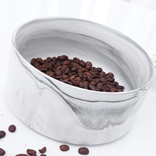  Balacoo Ceramic Pet Bowl Ceramic Puppy Feeder Pet Bowl Pet Bowl Non Dog Cat Drinking Bowl Pet Water Food Dish For Kitten Dog Puppy Cat Supplies (Grey) Puppy Puppy Feeder