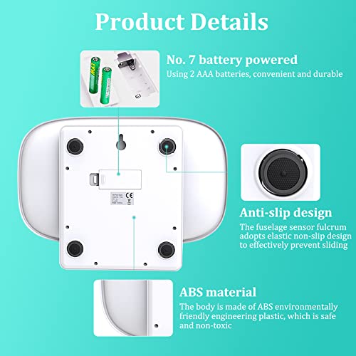  Digital Mini Pet Scale, Small Animal Weight Scale, Portable LCD Electronic Weighing Scale With Tray(Max. 22 Lbs), Multifunction Kitchen Scale For Food/Puppy/Kitten/Lizard/Hamster/Tortoise/Whelping