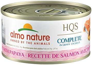  Almo Nature HQS Complete Chicken With Green Bean In Gravy Grain Free Wet Canned Cat Food (Pack Of 24 X 2.47 Oz/70g ) (1704)