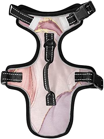  Poeticcity Mushrooms Natural Fungus Mushrooming Organic Food On Brown No Pull Vest Harness, Padded Reflective Adjustable Harnesses For Small To Large Dogs Cats With Leash Clips Easy Control Handle S