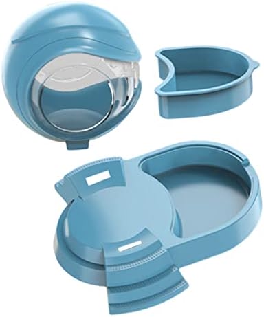  3pcs Hamster Feeder Playset Accessories Puppy Chow Dog Food Puppy Feeder Small Pet Feeding Station Guinea Pig Food Dispenser Rat Food Bowl Hamster Hideout Supply Chinchilla Hideout
