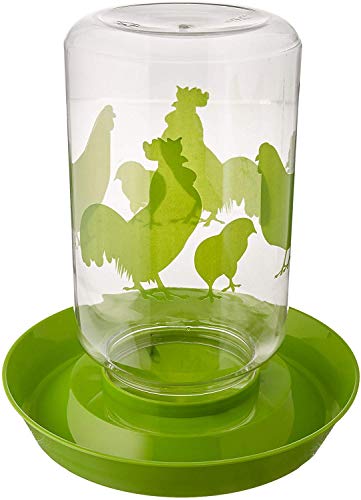  Lixit Reversible Waterers And Feeders For Chickens And Wild Birds (128 Ounce (Pack Of 2))