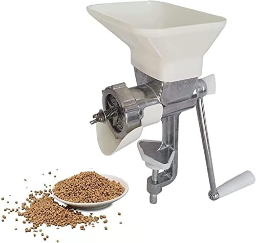  Animal Food Pellet Machine, Manual Feed Pellet Machine, Household Pet Dog Cat Feed Maker, Birds Fishing Bait Granulator Pelleter, For Fish Parrot Chin Indigo Birds Thrush,2.3mm