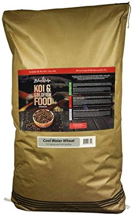  Blue Ridge Fish Food [2lb], Cool Water Wheat Formula Floating 3/16" Pellet, Koi And Goldfish
