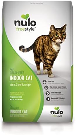  Nulo Freestyle Indoor Cat Food, Premium Grain-Free Dry Small Bite Kibble, All Natural Animal Protein Recipe With BC30 Probiotic For Digestive Health Support