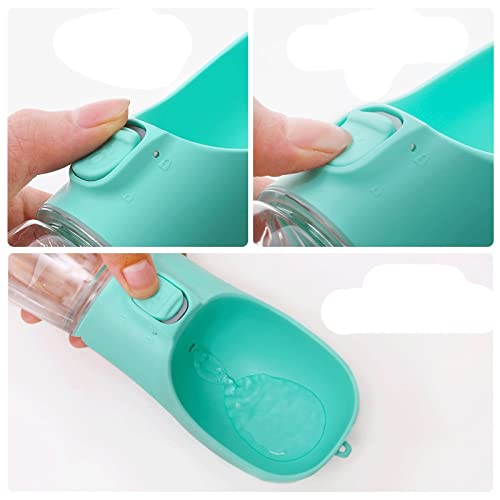  AACARB Cat Water Dispenser, Portable Dog Water Bottle For Small Large Dogs Bowl Outdoor Walking Puppy Pet Travel Water Bottle Cat Drinking Bowl Dog Supplies