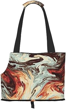  Mqgmz Skull Background Print Pet Carrier Tote Bag With Pocket Safety - Amazing Design