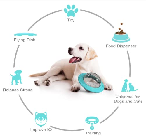  BIAVSI Dog Treat Puzzle Toys - Improve Intelligence Pet Toys Interactive, Slow Food Increase Vitality Dog Food Toy, Dog Toy Feeder, Suitable For All Small Breeds Of Dogs And Cats