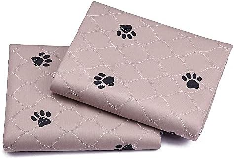  Washable Dog Pee Pads With Puppy Grooming Gloves,Puppy Pads,Reusable Pet Training Pads,Large Dog Pee Pad,Waterproof Pet Pads For Dog Bed Mat,Super Absorbing Whelping Pads