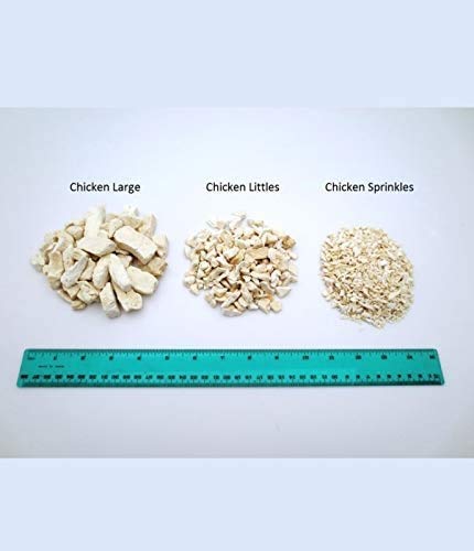 LIFE ESSENTIALS BY CAT-MAN-DOO All Natural Freeze Dried Chicken Crushed Sprinkles Powder For Dogs & Cats - No Fillers, Preservatives, Or Additives - No Grain Tasty Treat -Made In USA (4 Pack)