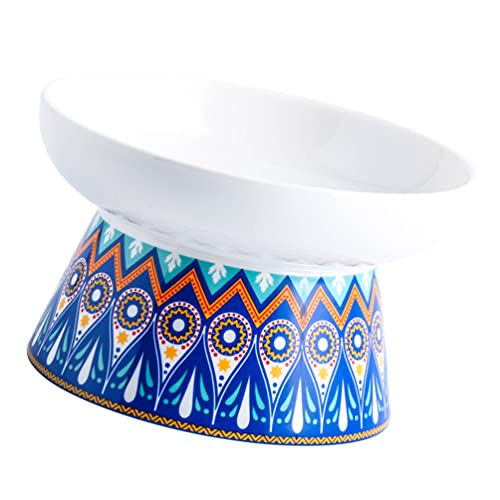  Balacoo Puppy Water Bowl Food Containers S With Anti Mat Elevated Cat Food Bowl Pet Feeder Dish Water Bowl Backflow Prevention For Kitten Ceramic Water Bowl Cat Food Container