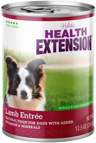  Health Extension Wet Dog Food Canned, Gluten & Grain-Free, Natural Food For All Dogs With Added Vitamins & Mineral, Duck Entree (12.5 Oz / 374 G) (Pack Of 12)