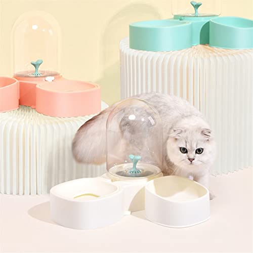  AACARB Cat Water Dispenser, Pet Cat Dog Bowl Fountain Automatic Food Water Container Feeder Dispenser Drinking Bottle Pet Products Dog Water Bowl