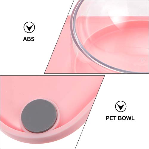  Pet Bowl Magnetic Cat Food Bowl And No Spill Tray Neck Protection Pet Feeder Pet Bowl