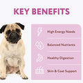  OPtimeal Small Breed Dog Food - Proudly Ukrainian - Nutrient Balance Dry Small Dog Food High-Protein To Support Healthy Digestion And Joint Health (3.3lbs, Lamb & Rice)