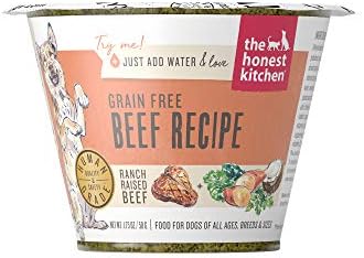  The Honest Kitchen Human Grade Dehydrated Grain Free Dog Food – Complete Meal Or Dog Food Topper – Chicken 10 Lb (makes 40 Lbs)