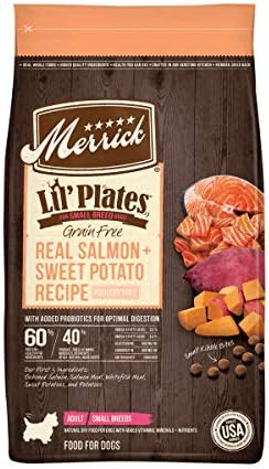  Merrick Lil Plates Grain Free Small Breed Recipe, 4-Pound, Chicken