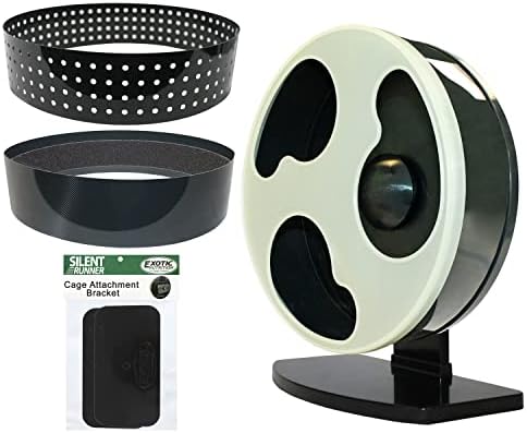  Silent Runner Glow Wheel - 12" Regular - Exercise Wheel (Wheel + Autoclean Track + Sandy Track)