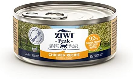  ZIWI Peak Canned Wet Cat Food – All Natural, High Protein, Grain Free, Limited Ingredient, With Superfoods, Lamb, 6.5 Ounce (Pack Of 12)