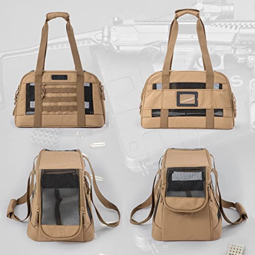  VEAGIA Cat Carrier,Pet Carrier,Cat Carriers For Medium Cats Under 25,Soft Puppy Travel Bag Carriers For Small Dogs Airline Approved