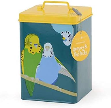  Burgon & Ball Creaturewares GCR/Dog Pet Food Storage Tin The Rabble' Dog, Grey, 16.5 X 11 X 20 Cm