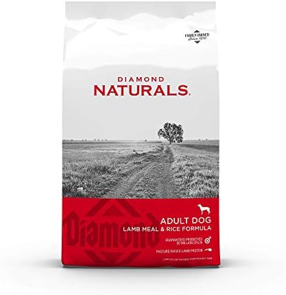  Diamond Naturals Adult Real Meat Recipe Premium Dry Dog Food With Real Pasture Raised Lamb Protein 40Lb