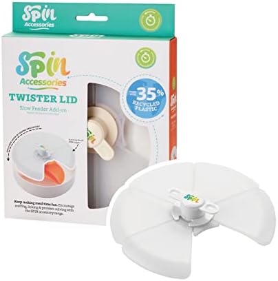  PetDreamHouse Spin Slow Dog Bowl Accessory, Double Sided Lick Mat Insert