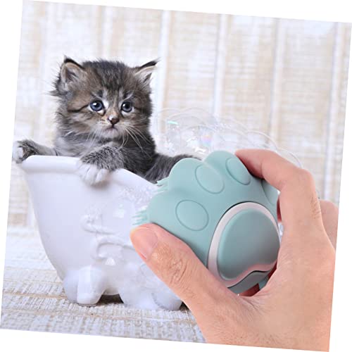  Iplusmile 3pcs Pet Bath Brush Fluff Off Deshedding Shampoo Shower Hair Brush Puppy Shampoo Kitten Shampoo Cat Grooming Massager Silicone Bath Brush Kitten Bath Massager Pet Shedding Brush