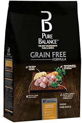  Pure Balance Grain Free Formula, Salmon & Pea Recipe, Dog Food, 11 Lbs