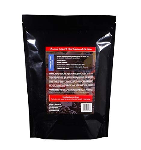  Blue Ridge Fish Food [5lb], Probiotic Plus 3/16" Floating Pellet, Koi And Goldfish