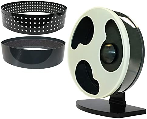 Silent Runner Glow Wheel - 12" Regular - Exercise Wheel (Wheel + Autoclean Track + Sandy Track)