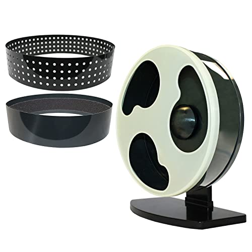  Silent Runner Glow Wheel - 12" Regular - Exercise Wheel (Wheel + Autoclean Track + Sandy Track)