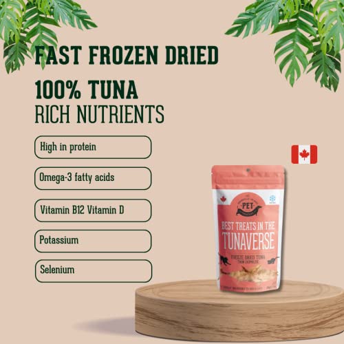  Granville Island Pure Protein Tuna Flakes For Dogs And Cats (1.1 Oz)