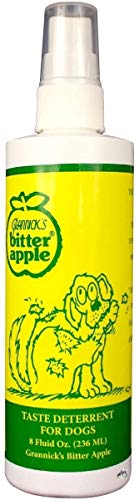  Grannicks Bitter Apple Taste Deterrent For Dogs, 8 Fl. Oz (236ml) (8 Ounce 1 Pack)
