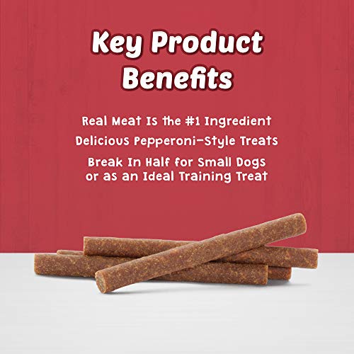  Blue Buffalo Stix Natural Soft-Moist Dog Treats, Beef, Bacon, Lamb, And Chicken 5-oz Variety Pack, 4 Count